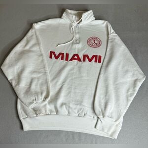Vintage Miami sigillum universitatis miamiensis Sweatshirt Size M Made in Usa